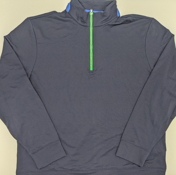Ralph Lauren Polo Golf 1/4 Zip Navy Pullover - Picture 1 of 9